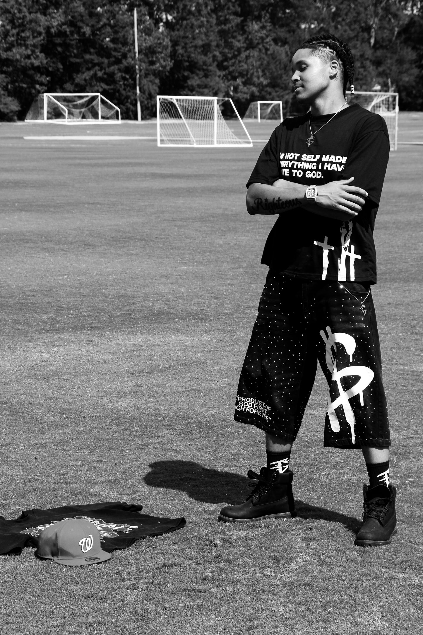 “NOT SELF MADE” TEE