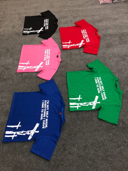 “NOT SELF MADE” TEE