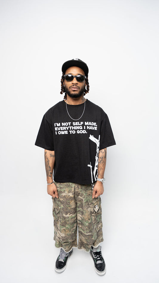 “NOT SELF MADE” TEE